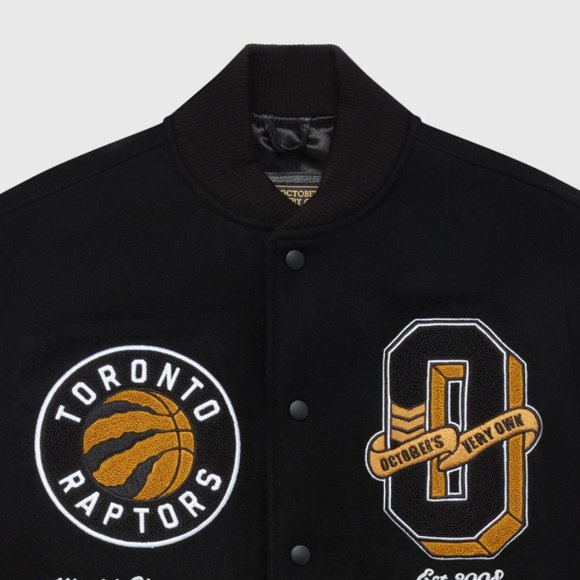 OVO X NBA RAPTORS Varsity Jacket (S & M), Hoodie (L), Cap (7.5) - Picture 4 of 10